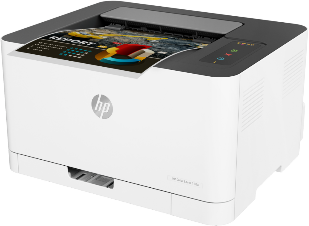 Принтер hp color laser 150a подключить