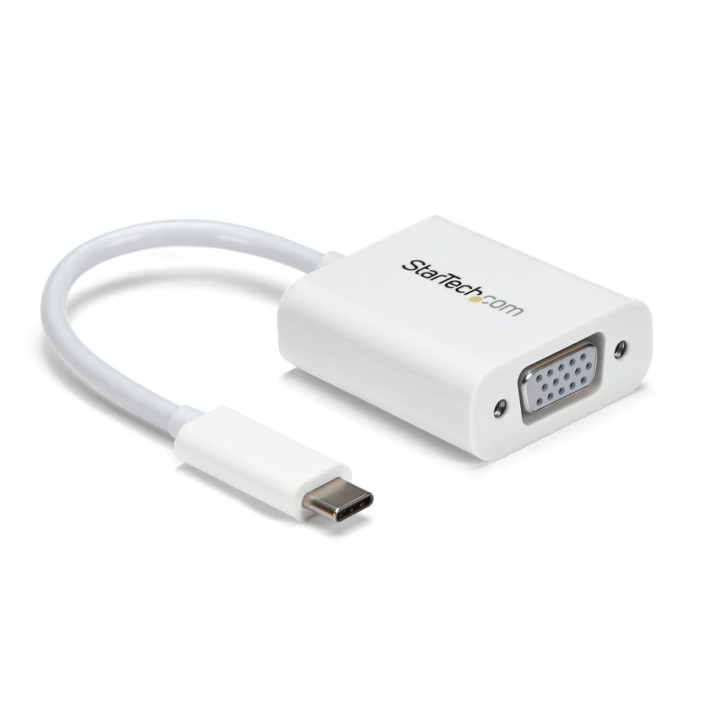 STARTECH USB-C to VGA Adapter - White (CDP2VGAW)