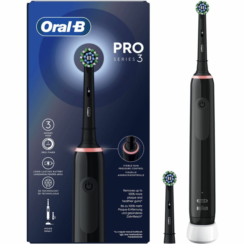 Oral-B Pro 3 3000 CrossAction Black Edition (759790)